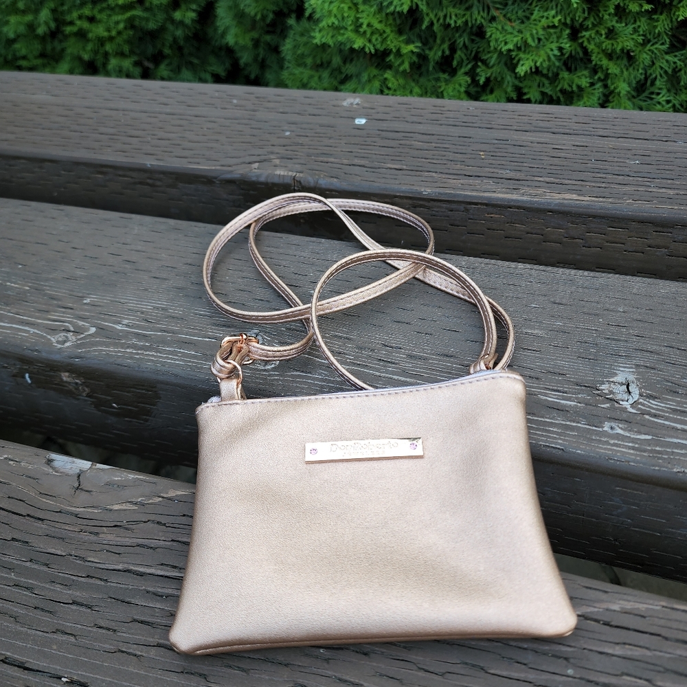 Don Roberto Small Gold Bag Purse